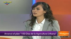 Ministra de Agricultura Urbana propone instalar conucos y cría de pollos en ciudades (Ah Ok + Video)