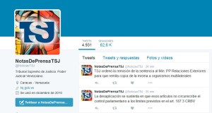 ¡No le bastó la sentencia! TSJ defiende en Twitter designación “exprés” de magistrados (Retahíla)
