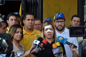 Así le dejaron el rostro a Beatriz Pérez: PJ solicita destituir a concejal del PSUV por agresión (Fotos)