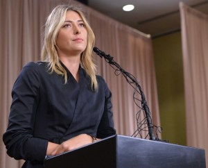 La tenista rusa María Sharapova anunció su retirada del tenis