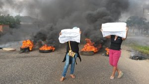 Protestas en Maturín por falta de agua