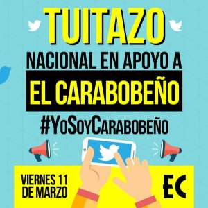 SNTP invita a participar en tuitazo nacional en apoyo a El Carabobeño para exigir papel