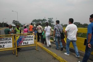Se mantienen rigorosos controles en el puente internacional Simón Bolívar