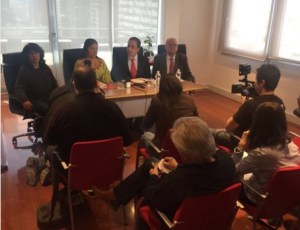 Diputados chavistas viajan a Madrid y denuncian a Leopoldo López de terrorismo