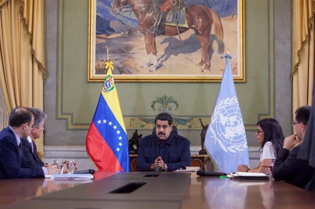 Maduro recibió a delegación de la ONU para tratar conflicto por el Esequibo