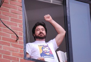 Daniel Ceballos gritó libertad para López y demás presos políticos: ¡Cambio ya!