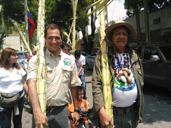 Concejal Del Rosario compartió con los legendarios “Palmeros de Chacao”
