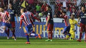 Sporting de Gijón sorprendió al Atlético de Madrid
