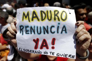 Un 63,6% de los venezolanos dice que Maduro debería dejar el poder