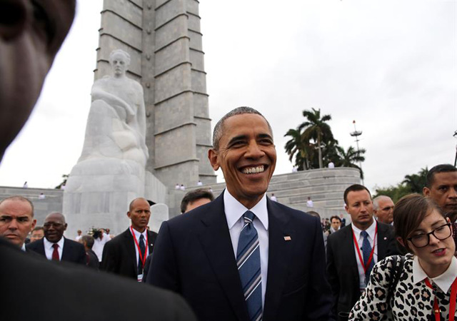 La espontaneidad preparada de Obama cambia la imagen de EEUU en Latinoamérica