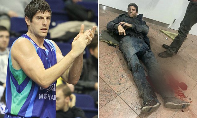 Sebastien Bellin, el deportista herido en Bruselas cuya foto recorrió el mundo