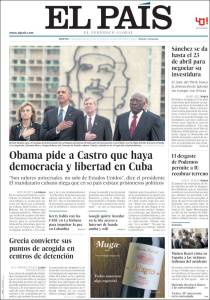 Así reseñó la prensa internacional la reunión de Obama y Castro en Cuba (Portadas)