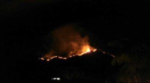 Incendio en el Parque Nacional Henri Pittier no está controlado