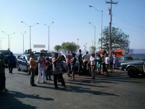 En el estado Sucre salieron a protestar debido a la inseguridad