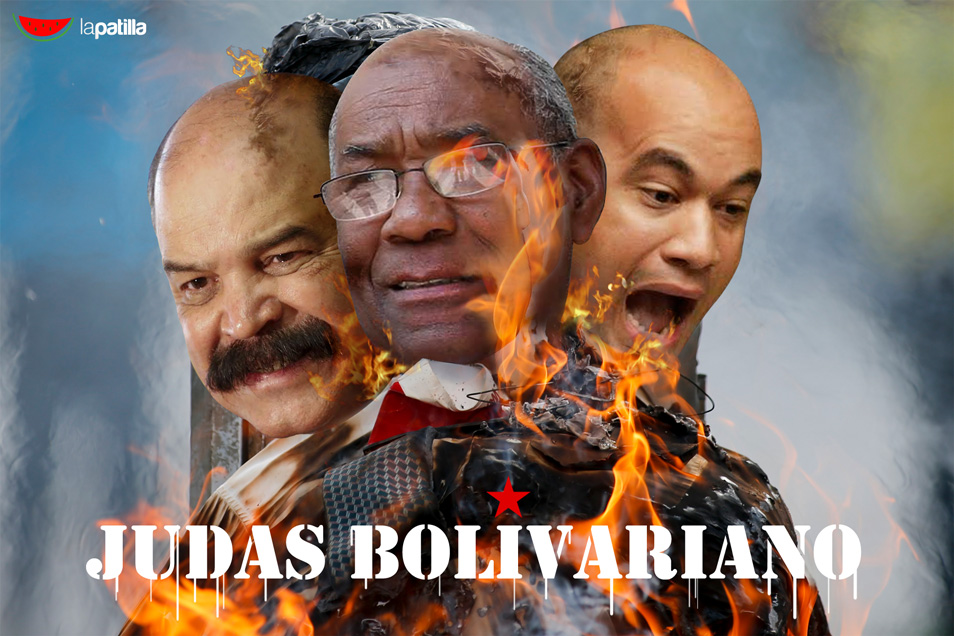 Y con ustedes… El Judas Bolivariano