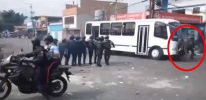 TERROR: Capturan en VIDEO el arrollamiento de policías en Táchira (FOTOS)