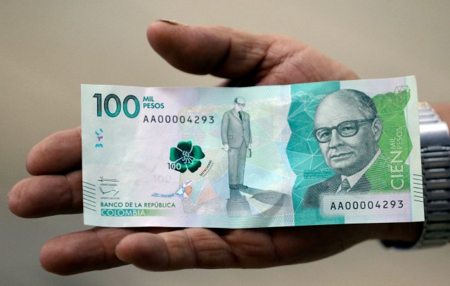 billete 100.000 pesos colombia