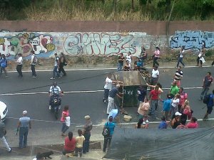 Protesta en La Yaguara por falta de agua
