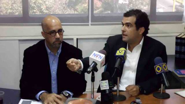 Alfredo Romero y Gonzalo Himiob, ambos del Foro Penal Venezolano / Foto Prensa