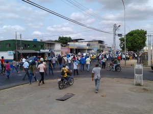 Este miércoles realizaron la marcha de los tobos vacíos en Guárico