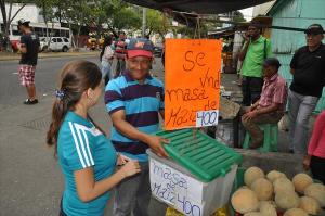 Masa de maíz se convierte en la alternativa para hacer las arepas