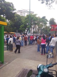 #11A: Trabajadores de Corpoelec protestan en Caracas