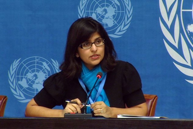 Ravina Shamdasani (UN Multimedia)