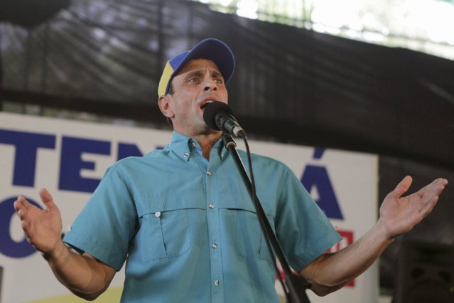Henrique Capriles, gobernador del estado Miranda (Foto archivo)