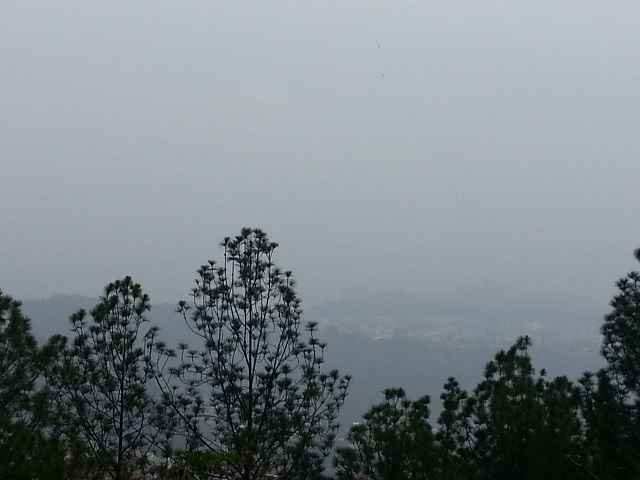 Vista de Caracas desde Alto Prado. La calina no permite la vista de El Avila / Foto lapatillacom