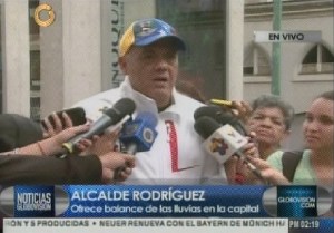 Jorge Rodríguez asegura que hay un “mantenimiento permanente” en los drenajes del centro de Caracas