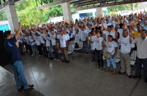 Warner Jiménez juramenta comandos de Monagas por el revocatorio
