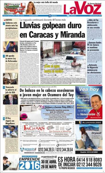 PORTADA LA VOZ