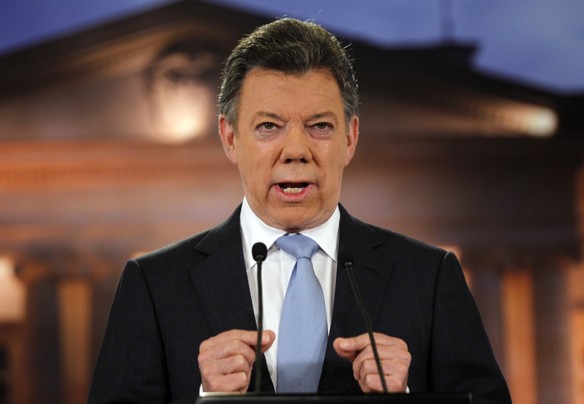 Santos dice que Colombia en paz es “un sueño que comienza a ser realidad”