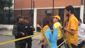 Betsy Bustos denunció que GNB impidió acceso de diputadas de Aragua al CNE