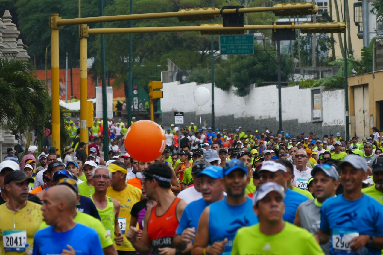 El maratón CAF abarca 14 sectores de Caracas
