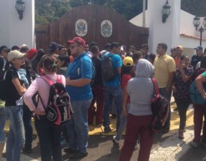 Movimiento estudiantil zuliano toma la residencia del Gobernador Arias Cárdenas