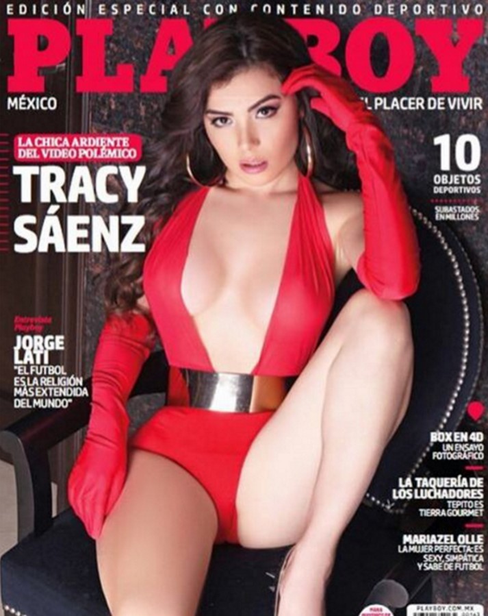 Conoce a Tracy Sáenz, la nueva y sexy portada de Playboy México (FOTOS) -  