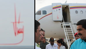 Privatizan el avión presidencial de Venezuela (fotos)