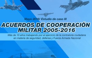 Control Ciudadano: Acuerdos militares lesivos para la Nación deben investigarse