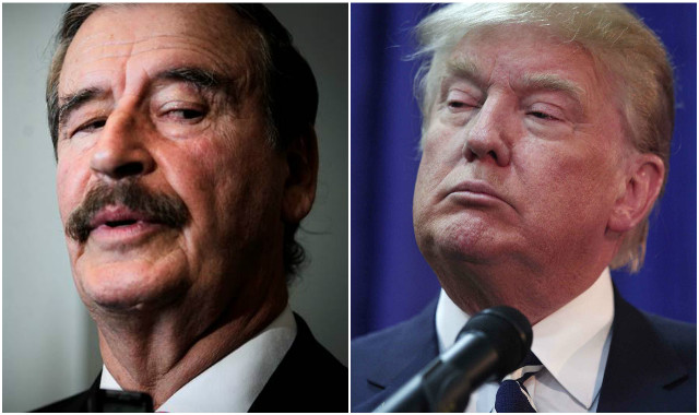 Vicente Fox: Donald Trump va a morir políticamente por bocón