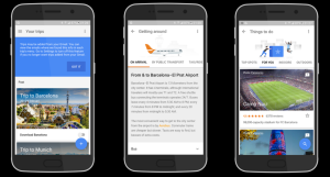 Google Trips, la nueva agencia de viajes en tu móvil