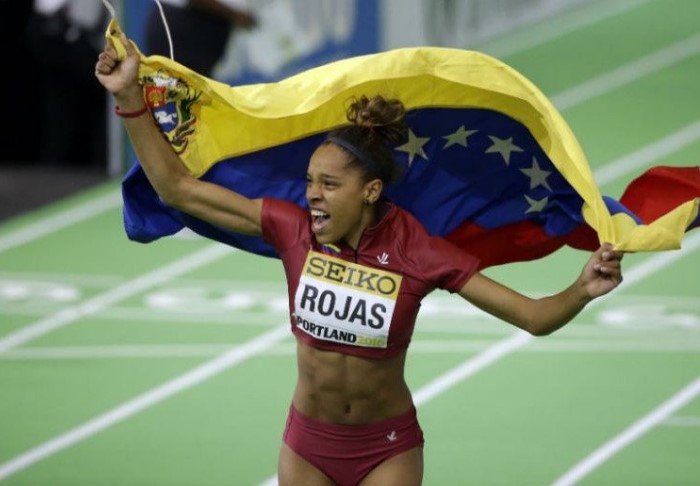 Venezolana Yulimar Rojas ganó medalla de plata en Catar (VIDEO)