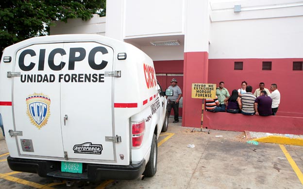   Sede de la Morgue Forense de Maracaibo.