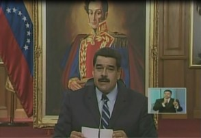 Maduro dice que medios internacionales “preparan un escenario de violencia” contra Venezuela