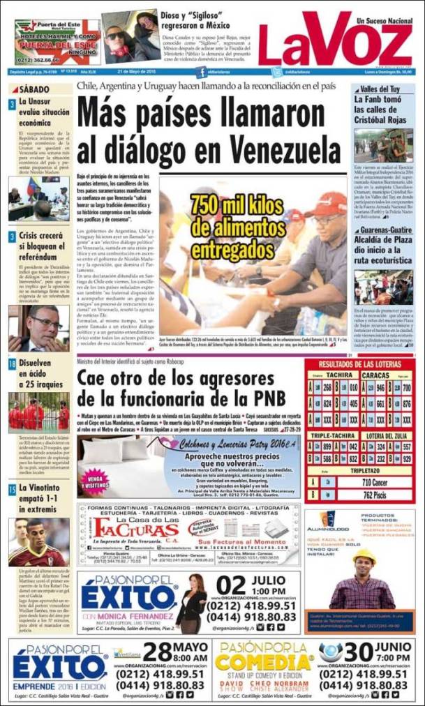 PORTADA LA VOZ