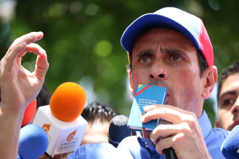 Capriles: Maduro es capaz de hacer cualquier cosa para no consultar al pueblo