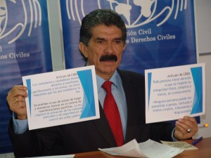 Rafael Narváez: El Ministro de Justicia es valiente para torturar estudiantes y blando con el hampa