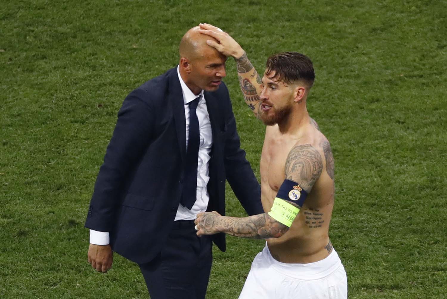 Sergio Ramos a Zidane: Te vas pero tu legado ya es imborrable