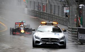 Lluvia intensa en el Gran Premio de Mónaco