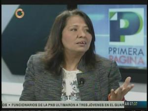 Diputada chavista justifica que el gobierno use fusiles para amenazar (Video)